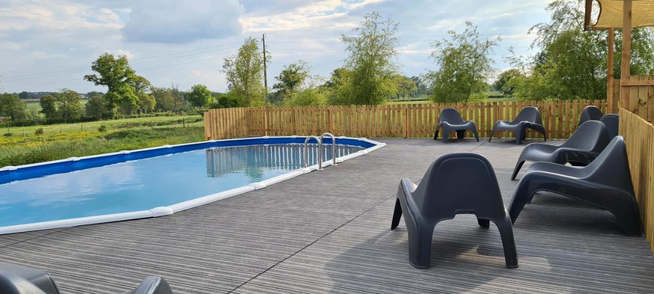 Le Petit Moulin tente 4 pers Saint-Hilaire (Allier) Exterior foto